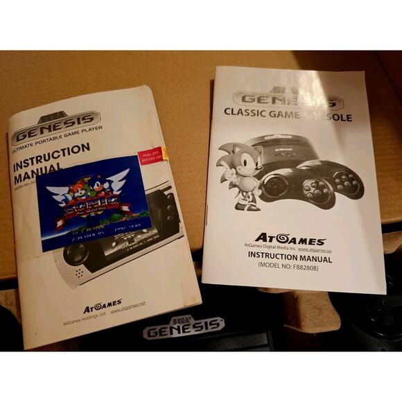 AtGames Sega Genesis Classic Mini Game Console w/ 80 Built-In Games - 2016 Model - Picture 7 of 7